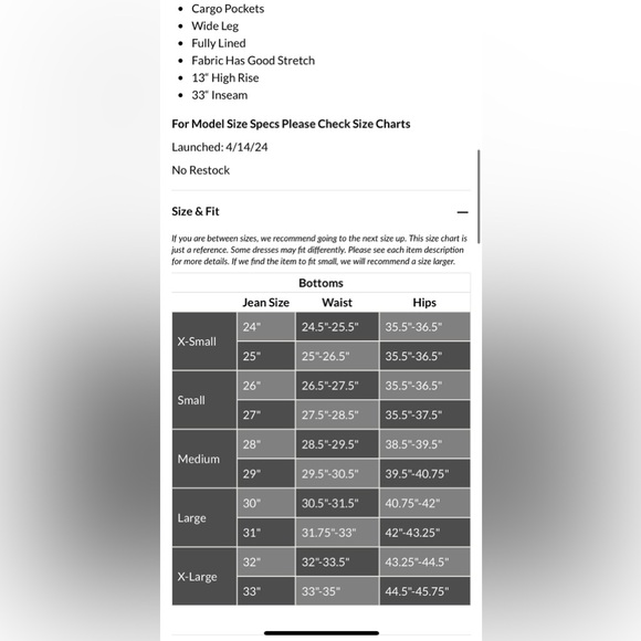 NanaMacs Down To Dazzle Sequin Cargo Pants (Lavender) - L - Picture 5 of 5